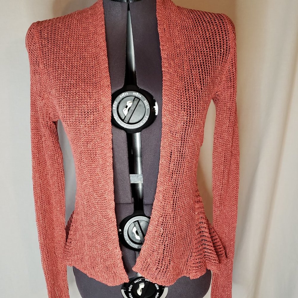 Eileen Fisher Flutter Cardigan Size Petite